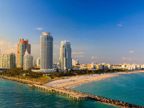Miami Beach skyline