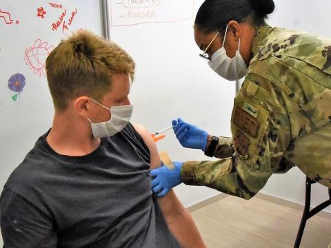 Military covid vaccination