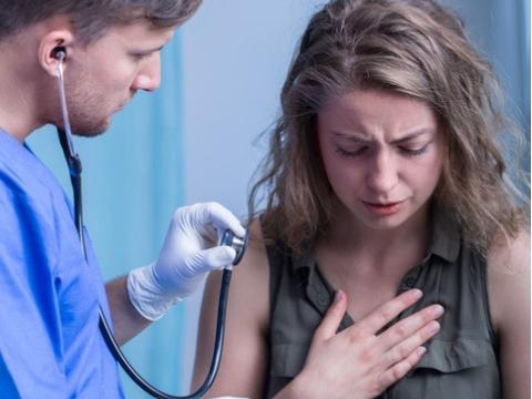 Patient with flu-like symptoms