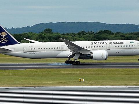 Saudia airplane