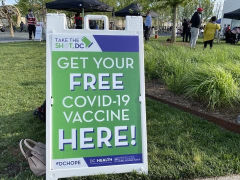Sign for free COVID-19 vaccine