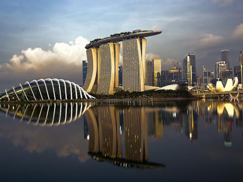 Singapore skyline