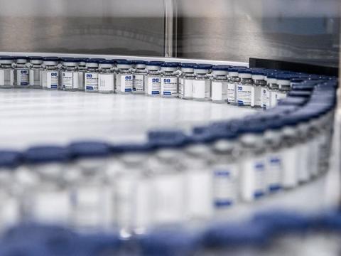 Russia's COVID vaccine on assembly line