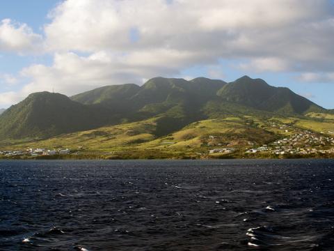 St. Kitts mountains