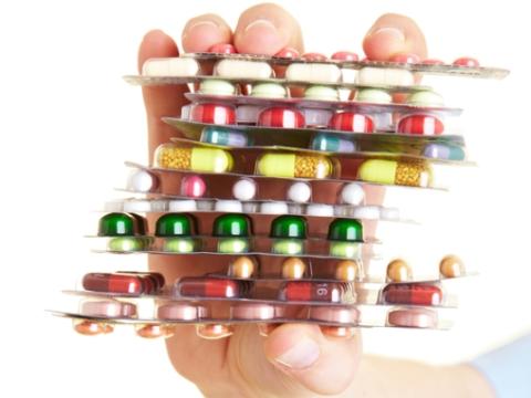 Stack of pills