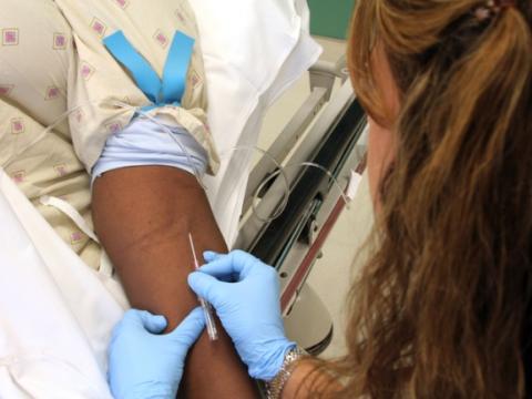 Starting an IV line