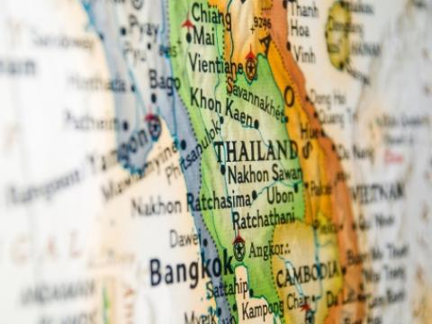 Thailand map