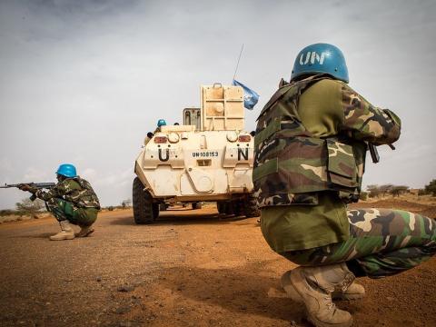 UN troop operation