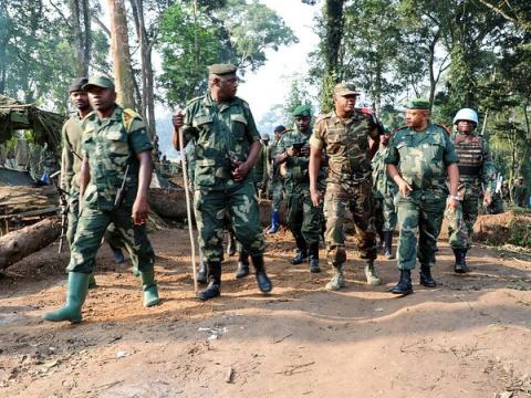 UN troops in DR Congo