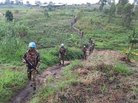 UN peacekeeping troops in DR Congo
