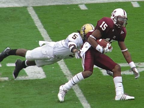 College football players