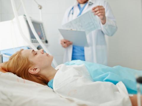 Very ill patient