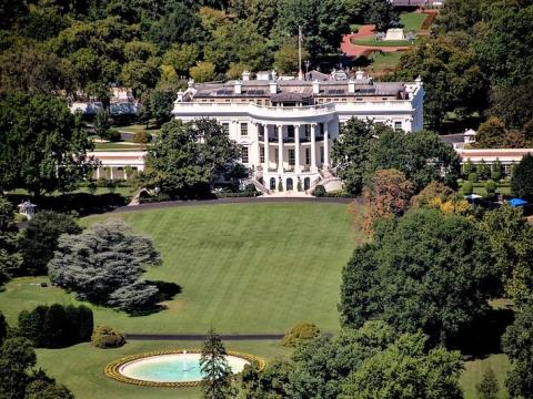 White House from the air