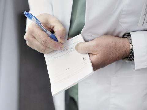 Writing a prescription