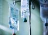 Three bags of IV fluids