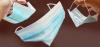 Three surgical masks