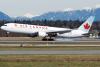 Air Canada jet at Vancouver airport