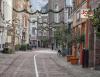 Almost empty Dutch street