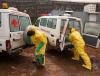 Ebola ambulance disinfection