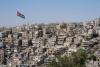 Flag over Amman, Jordan