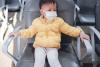 Asian boy in airport