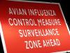 Avian influenza sign