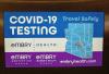 Arizona COVID testing sign
