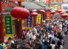 Beijing crowded street