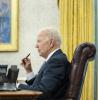 President Biden at Oval Office desk