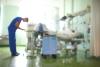 Blurry doctor in ICU