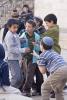 Boys playing in Jerusalem street