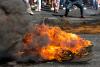burning tire