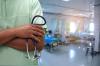 Nurse in hospital ward