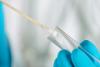 Cotton swab and test tube