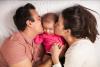 Couple with baby