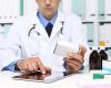 Doctor prescribing using electronic tablet