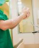 Doctor washing hands