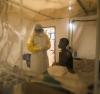 Woman in DR Congo Ebola treatment center