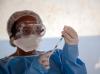 Ebola vaccine team member in DR Congo