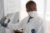 Ebola health worker