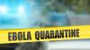 Ebola quarantine tape