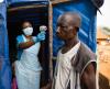 Ebola temperature taking