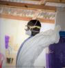 Donning personal protective equipment in Ebola treatment center