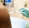 Ebola vaccine in the arm