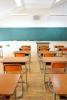 Empty school classroom