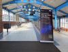 Empty UK bus station