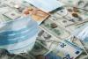 Surgical masks and money