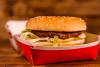 Fast food hamburger