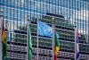 Flags at United Nations headquarters