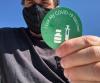 "Got my COVID-19 vaccine" sticker